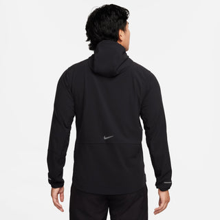 Nike Mens Repel Hooded Versatile Jacket | Black/Reflective Silver