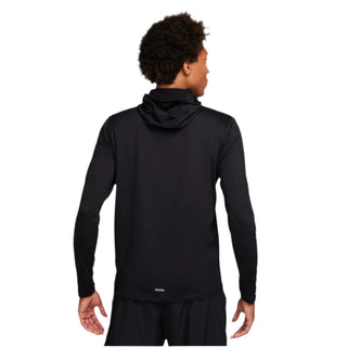 Nike Mens UV Dri-FIT Element Hoodie | Black