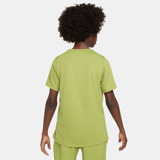 Nike Kids Dri-FIT Miler | Pear/Reflective Silver