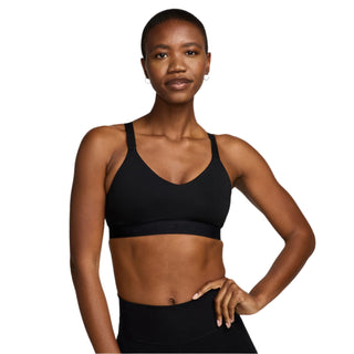 Nike Womens Indy Medium Support Padded Sports Bra | Black