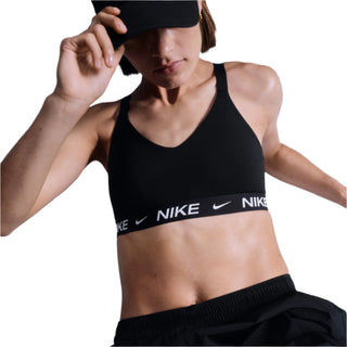 Nike Indy Medium Support Padded Sports Bra | Black/White
