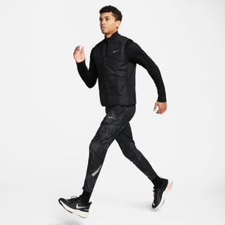 Nike Mens Run Division AeroLayer Therma-FIT ADV Vest | Black/Reflective Black