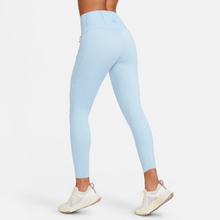 Nike Womens Trail Go High Waisted 7/8 Leggings | Light Armory Blue
