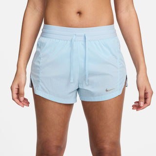 Nike Womens Mid-Rise 3" Brief Lined Shorts | Light Armoury Blue