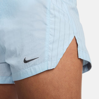 Nike Womens Mid-Rise 3" Brief Lined Shorts | Light Armoury Blue