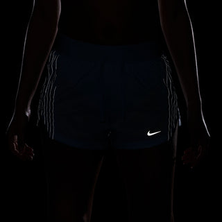 Nike Womens Mid-Rise 3" Brief Lined Shorts | Light Armoury Blue