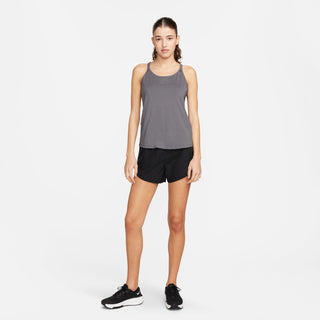 Nike Womens One Classic Dri-FIT Strappy Tank Top | Iron Grey/Black