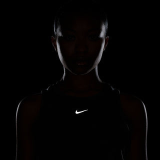 Nike Womens One Classic Dri-FIT Tank Top | Smokey Mauve/Black