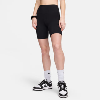 Nike Womens One High-Waisted 8" Biker Shorts | Black
