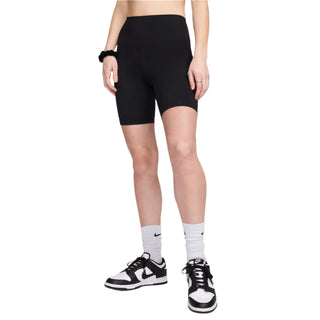 Nike Womens One High-Waisted 8" Biker Shorts | Black