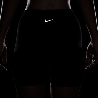 Nike Womens One High-Waisted 5" Biker Shorts | Black