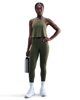 Nike One High-Waisted 7/8 Leggings | Medium Olive