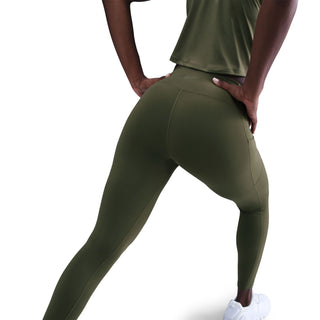 Nike One High-Waisted 7/8 Leggings | Medium Olive