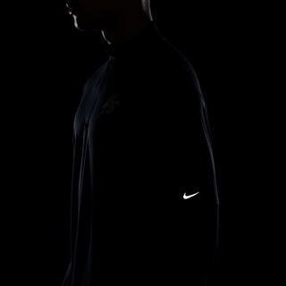 Nike Mens Element Running Blue Ribbon 1/2 Zip | Black/Hyper Royal