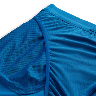 Nike Mens Energy Stride Brief Lined Blue Ribbon Shorts | Court Blue/Safety Orange