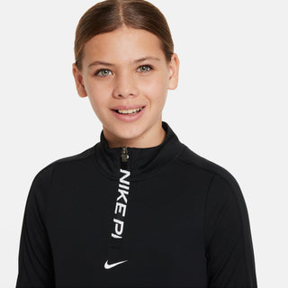 Nike Kids Dri-FIT Long-Sleeve 1/2 Zip | Black