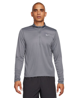 Nike DF Pacer Top Half-Zip | Smoke Grey