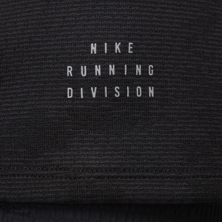 Nike Mens Dri-FIT ADV Running Tee | Black/Reflective Silver