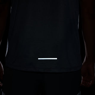 Nike Miler Short Sleeve Running Top | Cool Grey
