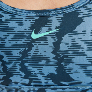 Nike Swoosh Reversible Sports Bra | Armoury Navy/Aegean Storm