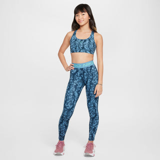 Nike Swoosh Reversible Sports Bra | Armoury Navy/Aegean Storm