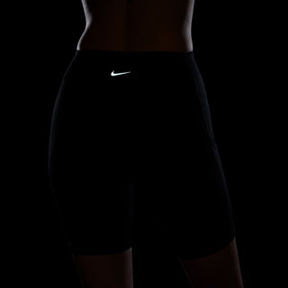 Nike One High-Waisted 8" Biker Shorts | Black