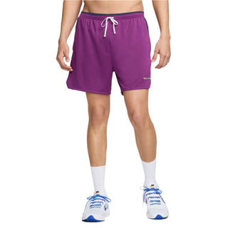 Nike Mens Track Club Dri-FIT Brief-Lined Shorts | Viotech/White