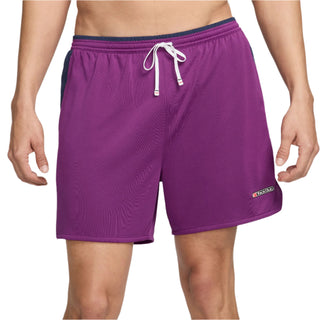 Nike Mens Track Club Dri-FIT Brief-Lined Shorts | Viotech/White