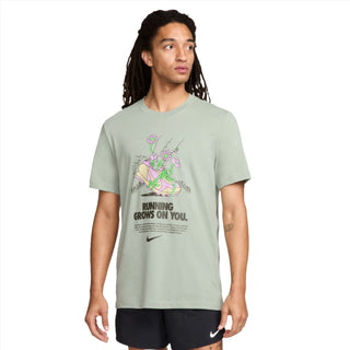 Nike Mens Dri-FIT Running Tee | Jade Horizon