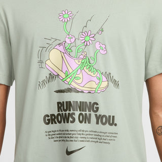 Nike Mens Dri-FIT Running Tee | Jade Horizon