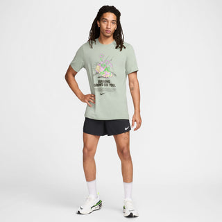 Nike Mens Dri-FIT Running Tee | Jade Horizon
