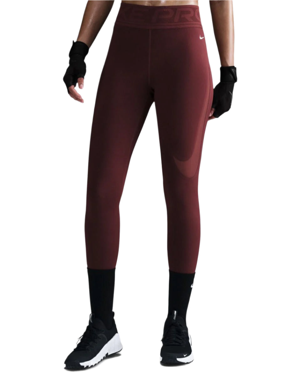 Nike Pro Sculpt High-Waisted Full-Length Leggings Dark Team Red