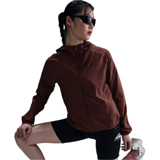Nike Trail Repel Running Jacket | Red Sepia