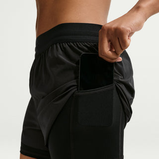 Nike Swift Womens Dri-FIT 2-in-1 Shorts | Black