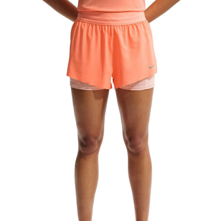 Nike Swift Womens Dri-FIT 2-in-1 Shorts | Orange Pulse