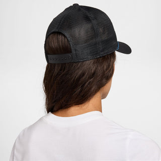 Nike Rise Structured Outdoor Trucker Cap | Black/University Blue