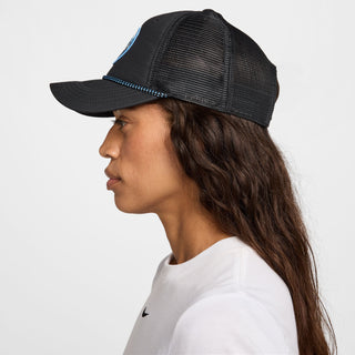 Nike Rise Structured Outdoor Trucker Cap | Black/University Blue