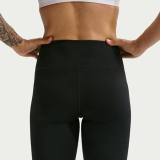 Nike One Seamless Front High-Waisted Leggings | Black