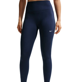 Nike One Seamless Front High-Waisted Leggings | Midnight Navy
