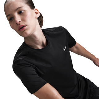 Nike Womens Swift Dri-Fit Running Top | Black