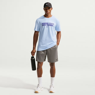 Nike Dri-FIT Winning T-Shirt | Hydrogen Blue