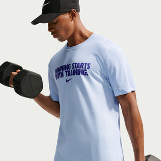Nike Dri-FIT Winning T-Shirt | Hydrogen Blue