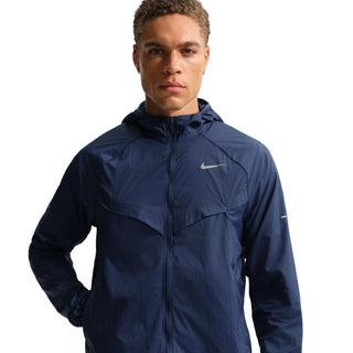 Nike Mens Repel UV Running Jacket | Midnight Navy