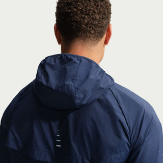 Nike Mens Repel UV Running Jacket | Midnight Navy