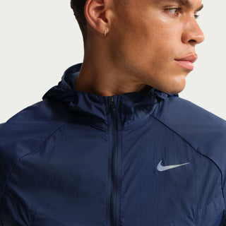 Nike Mens Repel UV Running Jacket | Midnight Navy