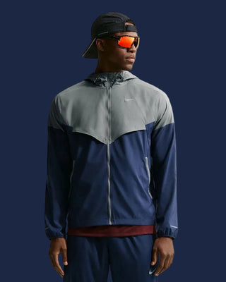 Nike Mens Impossibly Light Windrunner | Smoke Grey/Midnight Navy