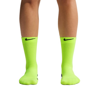 Nike Run Midweight Crew Socks | Volt/Black
