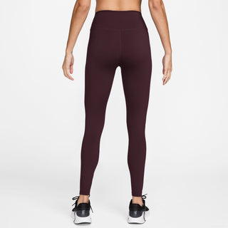 Nike One High-Waisted Leggings | Burgundy Crush