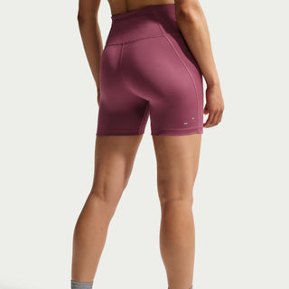 Nike Womens Tempo High Waisted 4" Tight Shorts | Pink Smoke