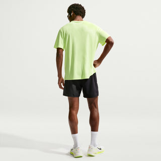Nike Mens Miler Dri-FIT 2-in-1 5" Running Shorts | Black